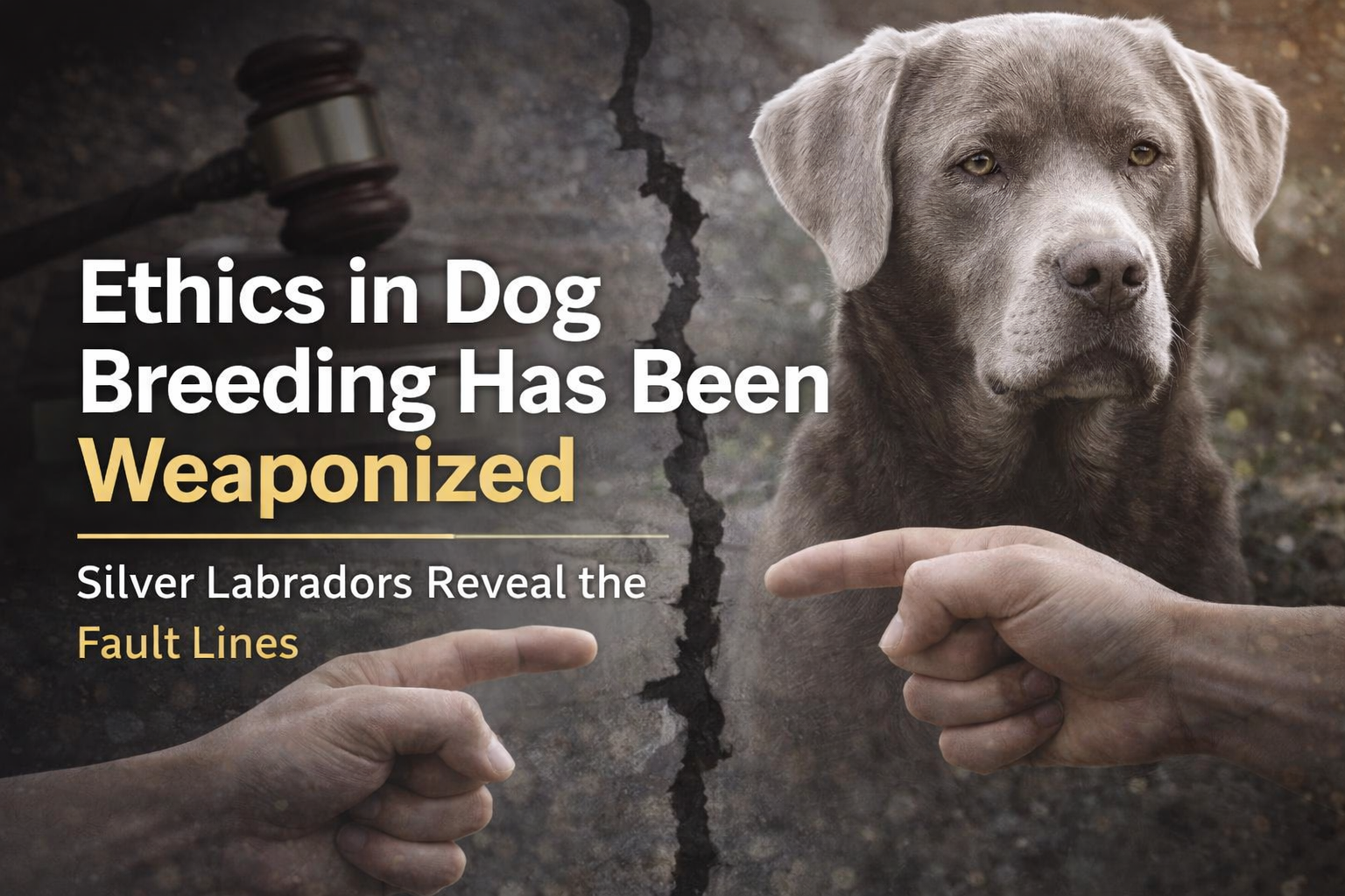 Read more about the article Ethics in Dog Breeding Has Been Weaponized