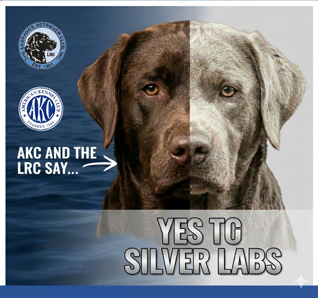 Read more about the article  The Final Seal: AKC/LRC Confirms Purebred Status for Dilute Labradors 
